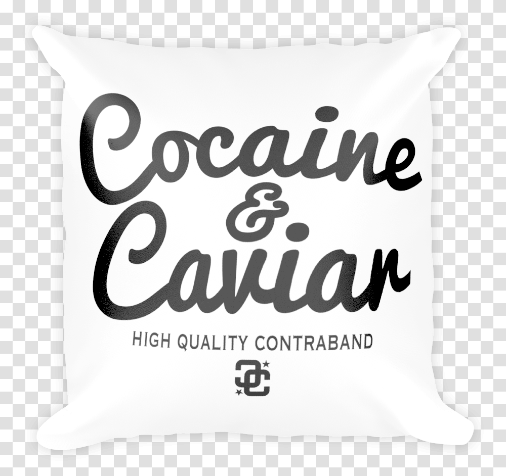 Download Cocaine & Caviar Pillow Full Size Image Pngkit, Cushion, Bag Transparent Png