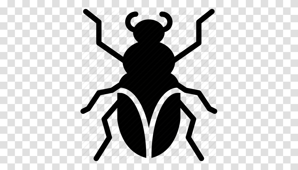 Download Cockroach Clipart Cockroach Beetle Clip Art Black, Piano, Leisure Activities, Musical Instrument, Insect Transparent Png