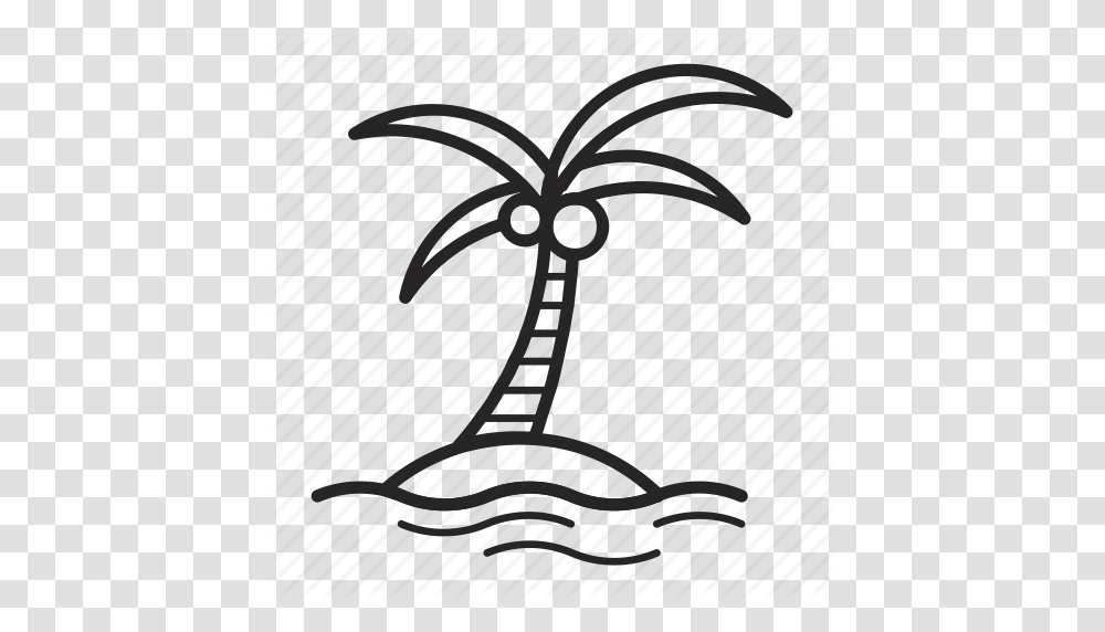 Download Coconut Tree Icon Clipart Coconut Palm Trees Clip Art, Emblem, Logo Transparent Png