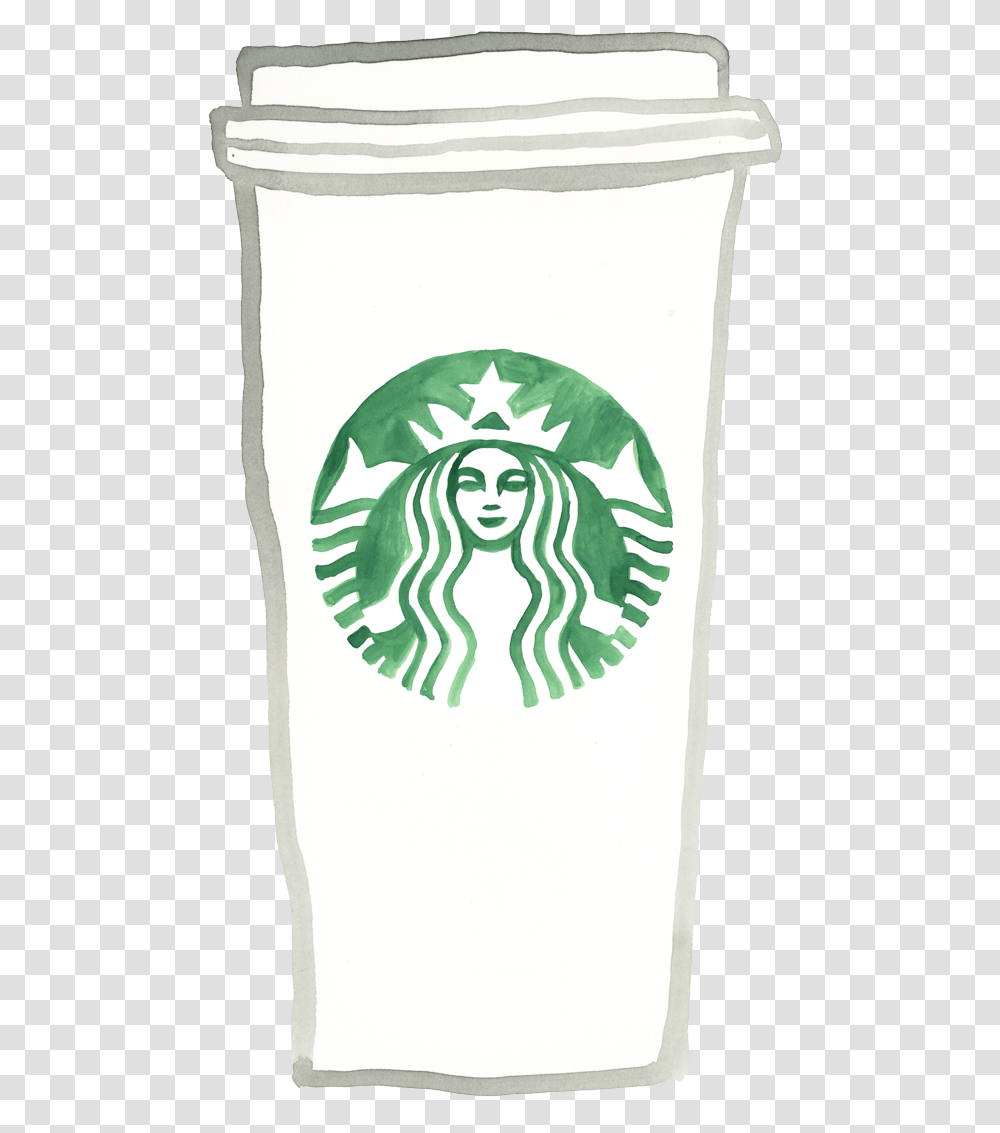 Download Coffeecupwithlogo Starbucks Starbucks New New Logos For Social Distancing, Symbol, Trademark, Rug, Badge Transparent Png