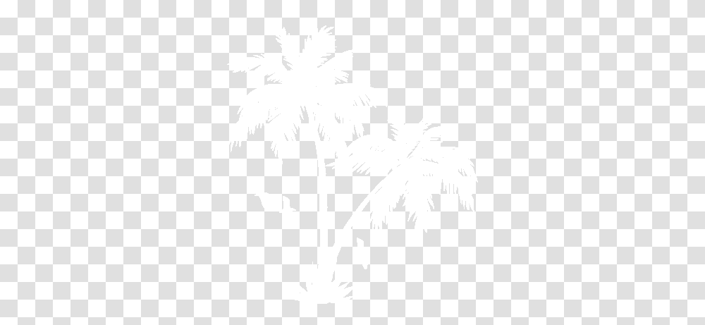 Download Collection Of Free White Palm Tree Palm Tree White, Leaf, Plant, Stencil, Poster Transparent Png
