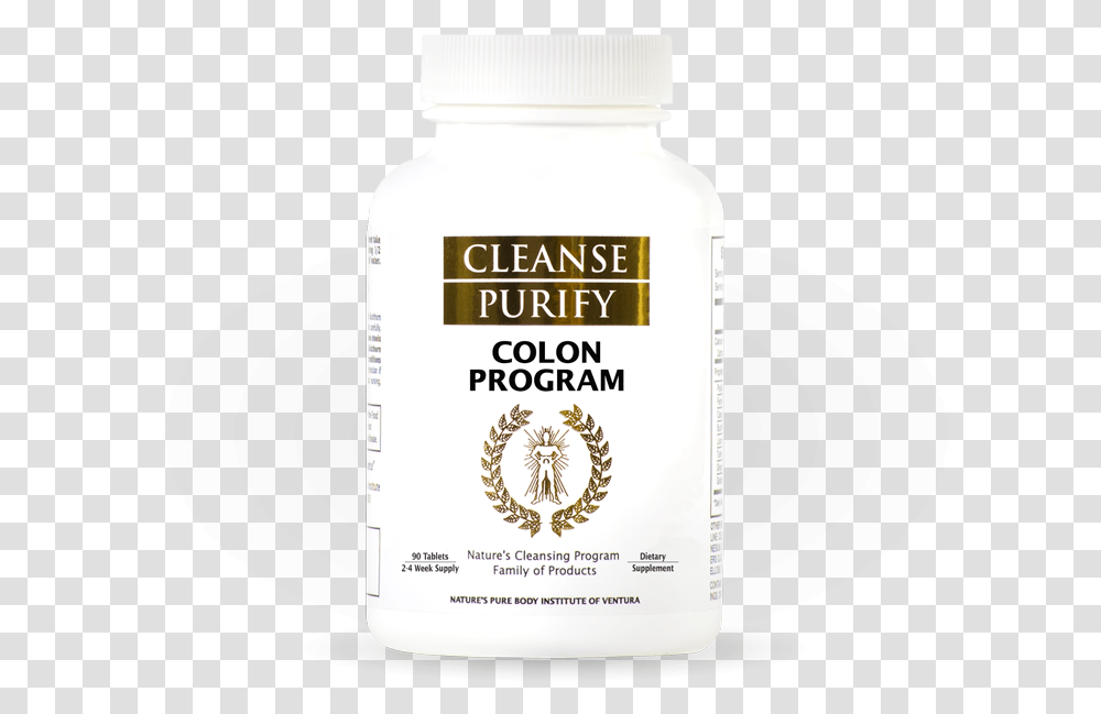 Download Colon Program Fungus, Label, Text, Bottle, Plant Transparent Png