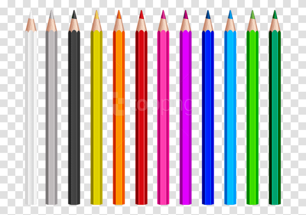 Download Colored Pencils Set Colored Pencils Clipart, Gate, Crayon Transparent Png