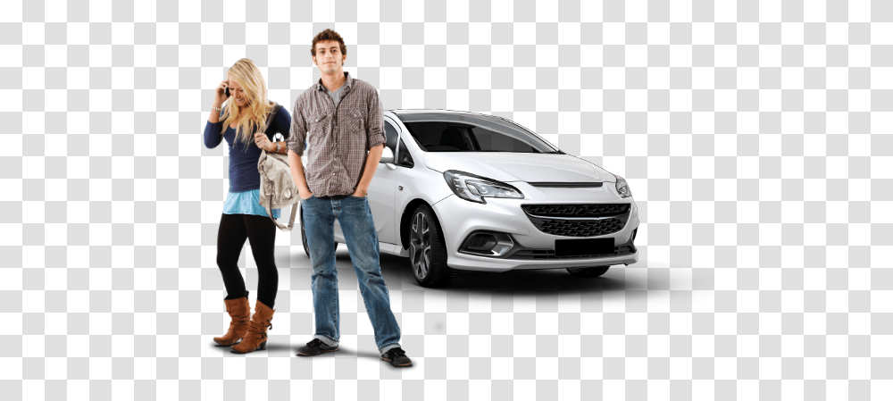 Download Compare Young Driver Car Young Drivers, Person, Vehicle, Transportation, Pants Transparent Png