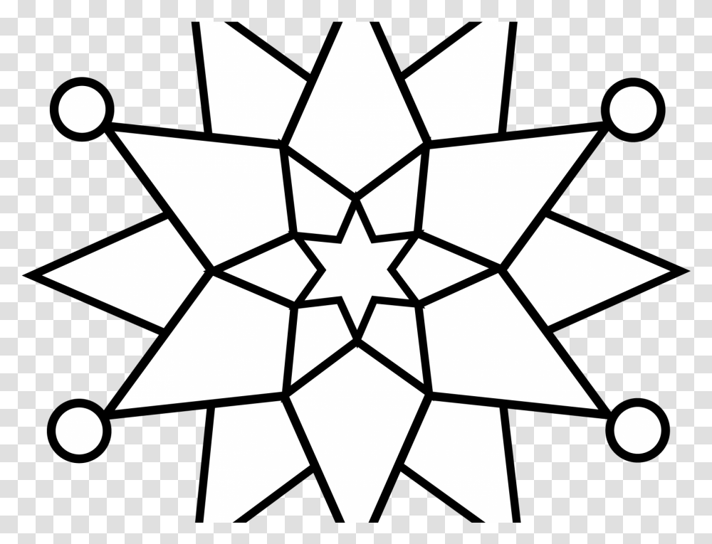 Download Competitive Snowflake Pictures To Print Christmas Simple Easy Coloring Pages, Symbol, Star Symbol, Rug, Diamond Transparent Png