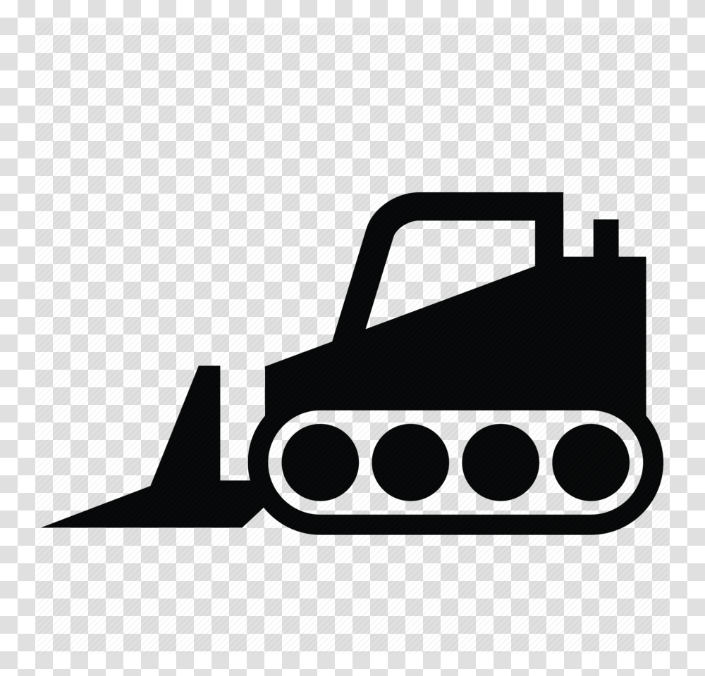 Download Construction Vehicle Icon Clipart Heavy Machinery, Tractor, Transportation, Bulldozer, Rug Transparent Png