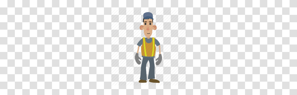 Download Construction Worker No Background Clipart Laborer Desktop, Person, Advertisement, Snowman Transparent Png