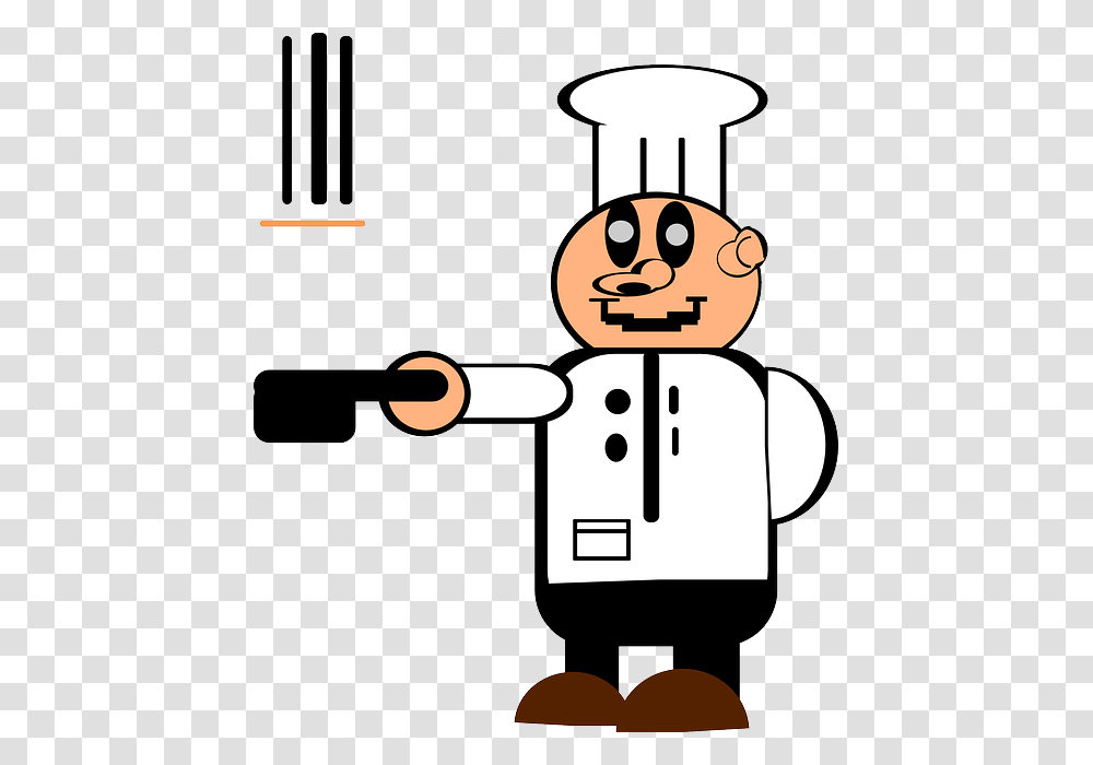 Download Cook Clipart Chef Cooking Clip Art Chef Cooking, Gas Pump, Machine Transparent Png