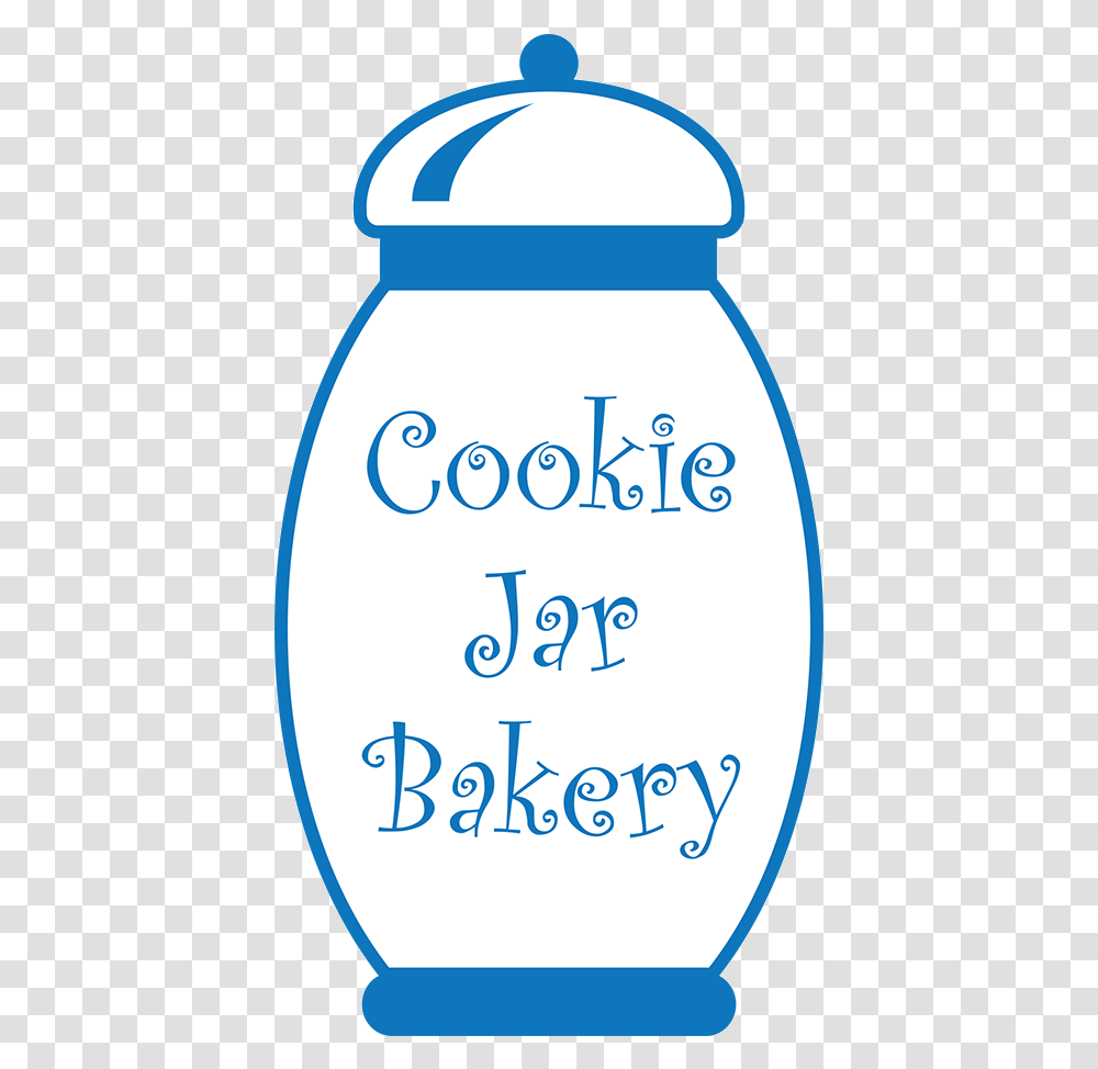 Download Cookie Jar Bakery Image Water Bottle, Text, Word, Egg, Food Transparent Png