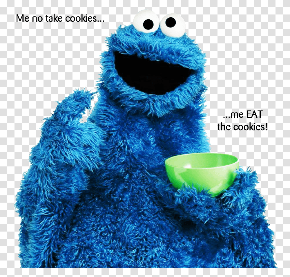 Download Cookies May Be Set By The Cookie Monster Clear Background, Toy, Cup, Bowl, Coffee Cup Transparent Png