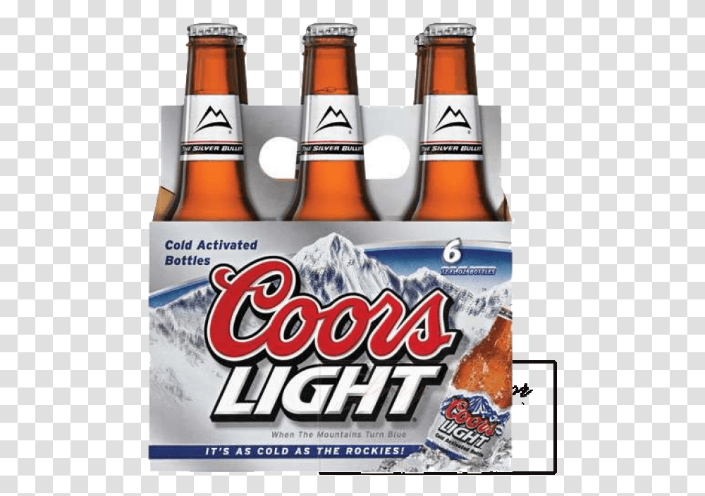 Download Coors Light Beer Beer Keg Coors Light, Alcohol, Beverage, Drink, Bottle Transparent Png