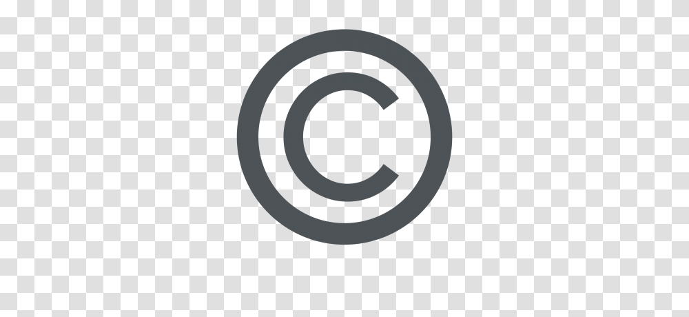 Download Copyright Symbol Free Image And Clipart, Spiral, Rug, Coil, Shooting Range Transparent Png