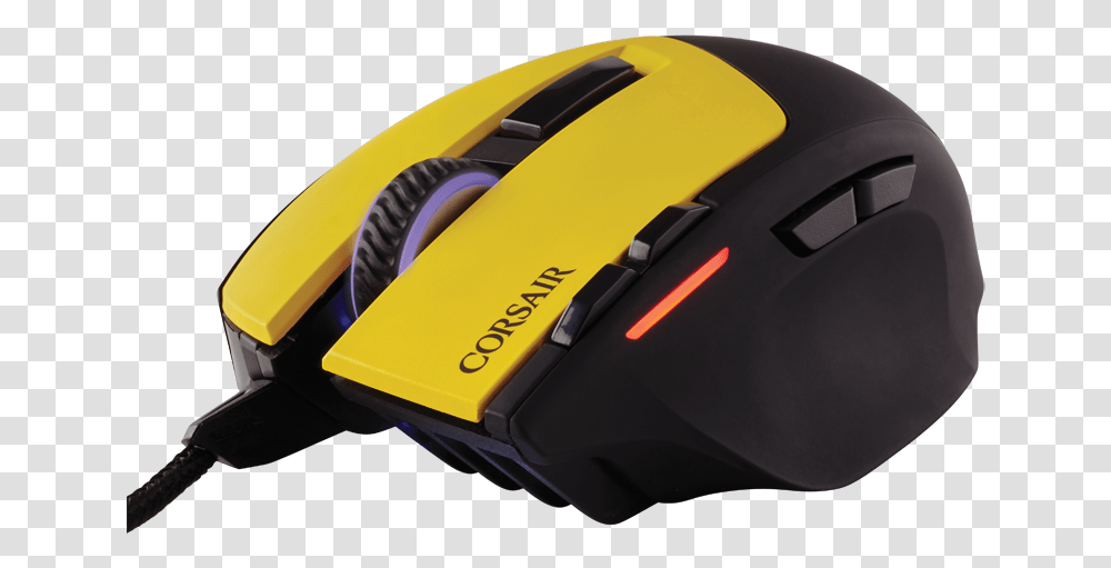 Download Corsair Gaming Sabre Rgb Mouse Office Equipment, Helmet, Clothing, Apparel, Hardware Transparent Png