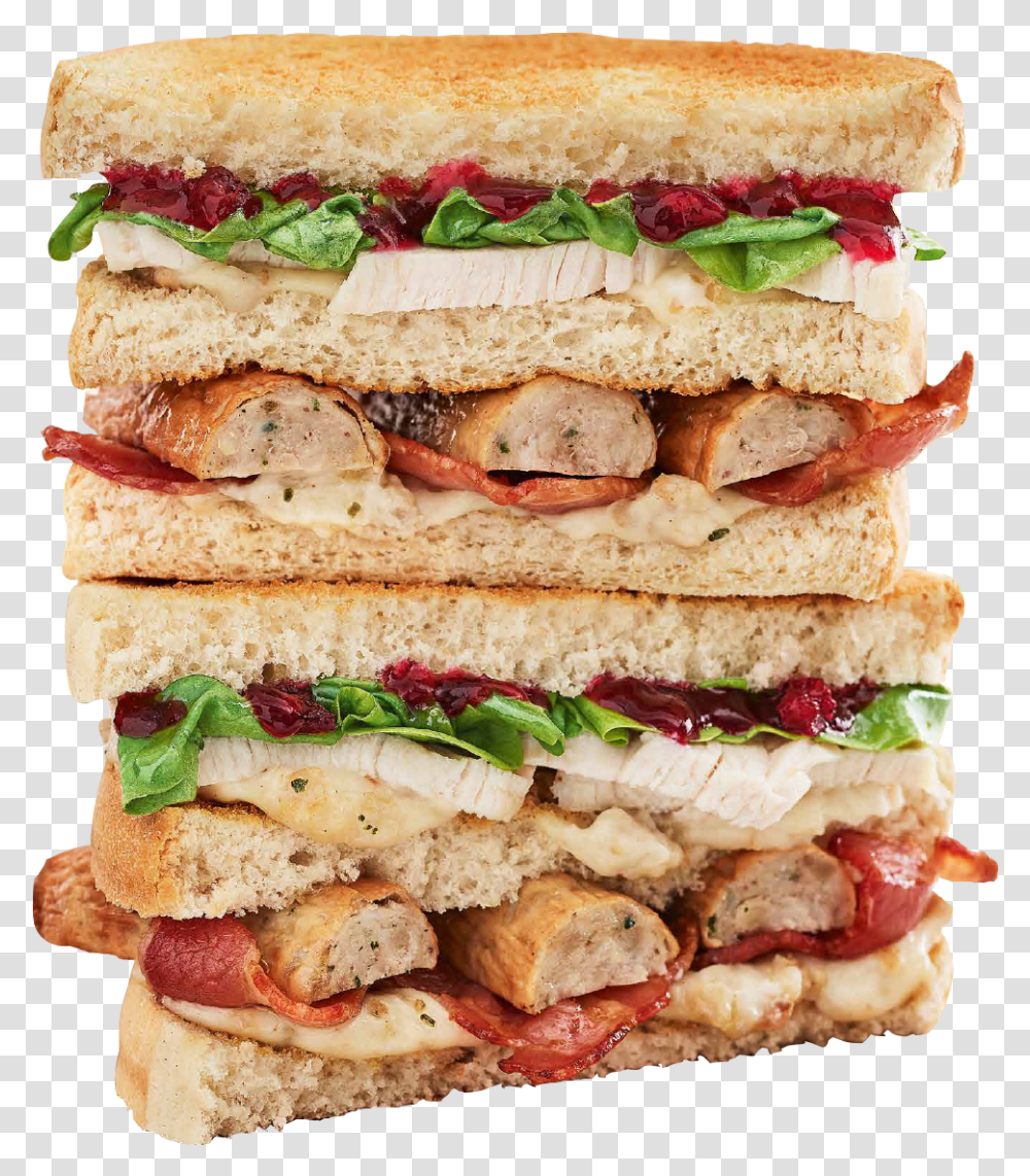Download Costa Christmas Club Sandwich Club Sandwich Christmas Club Sandwich, Burger, Food, Plant, Toast Transparent Png