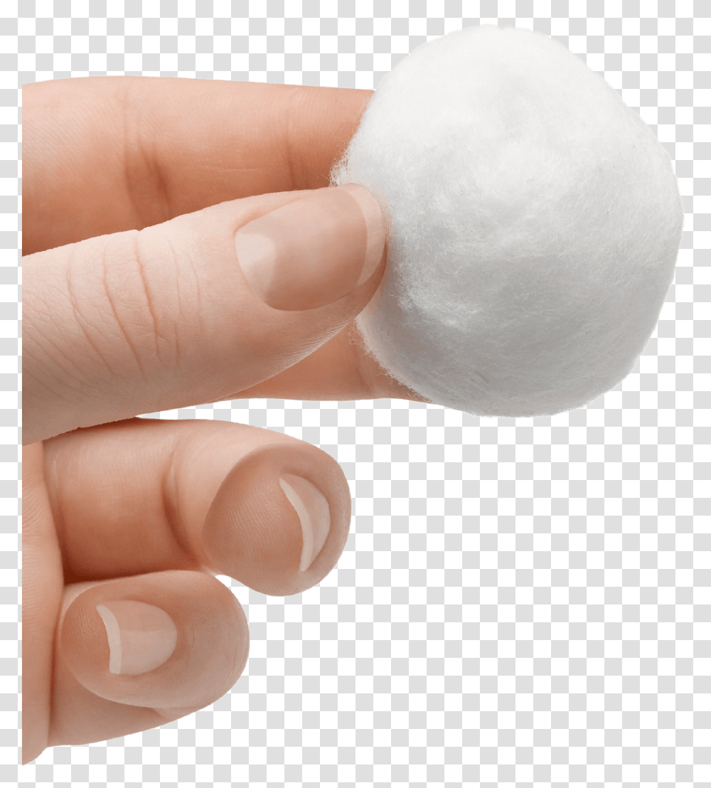 Download Cotton Ball Image For Free Cotton Ball, Person, Human, Finger, Nail Transparent Png