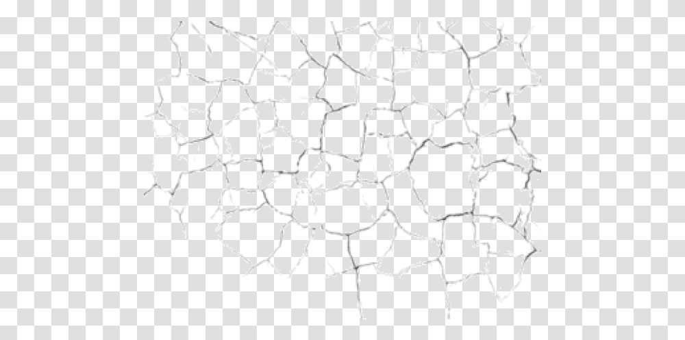 Download Crack Line Art, Stencil, Pattern, Text, Rug Transparent Png