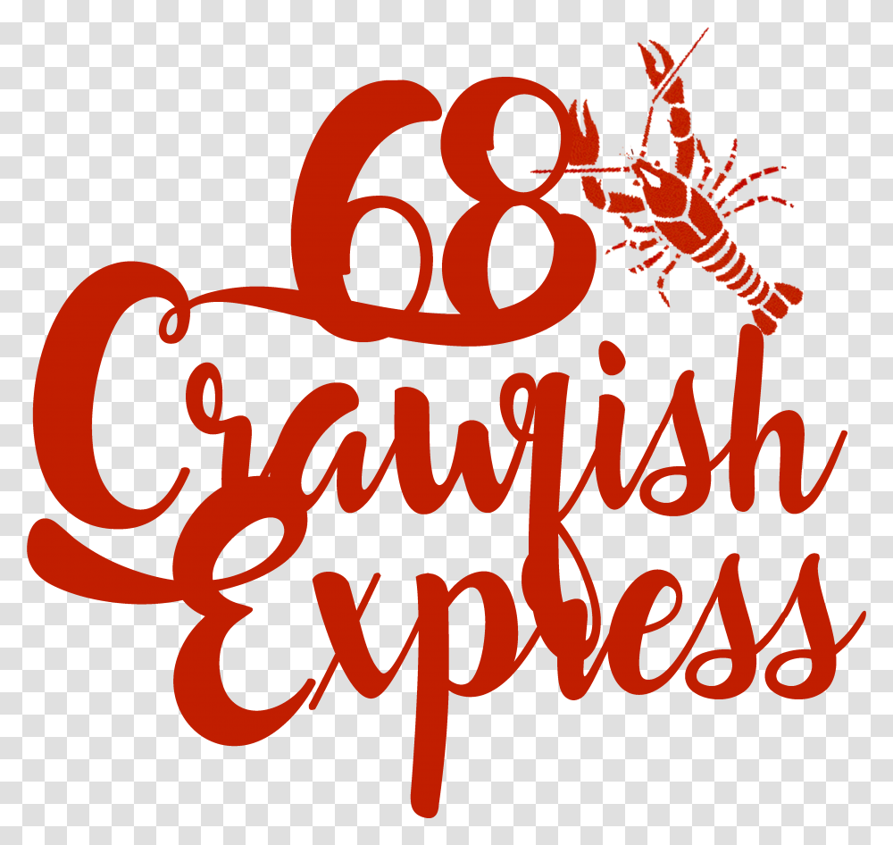 Download Crawfish Crayfish, Text, Alphabet, Crawdad, Seafood Transparent Png