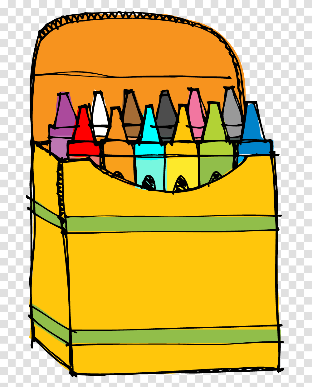 Download Crayon Box Clipart Crayon Clip Art Transparent Png