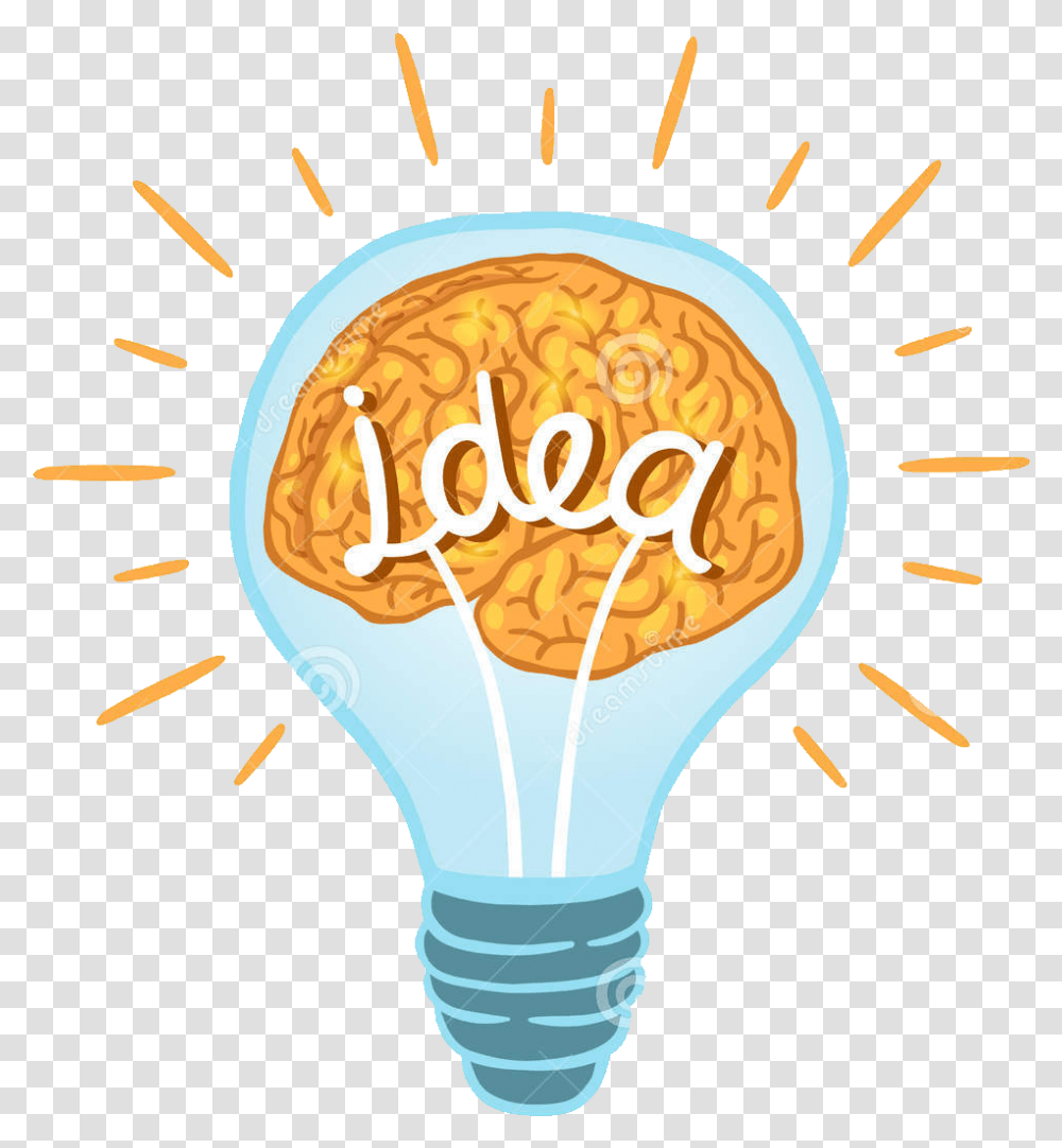 Download Creative Idea Icon Brain Creative Clipart Light Bulb, Lightbulb Transparent Png