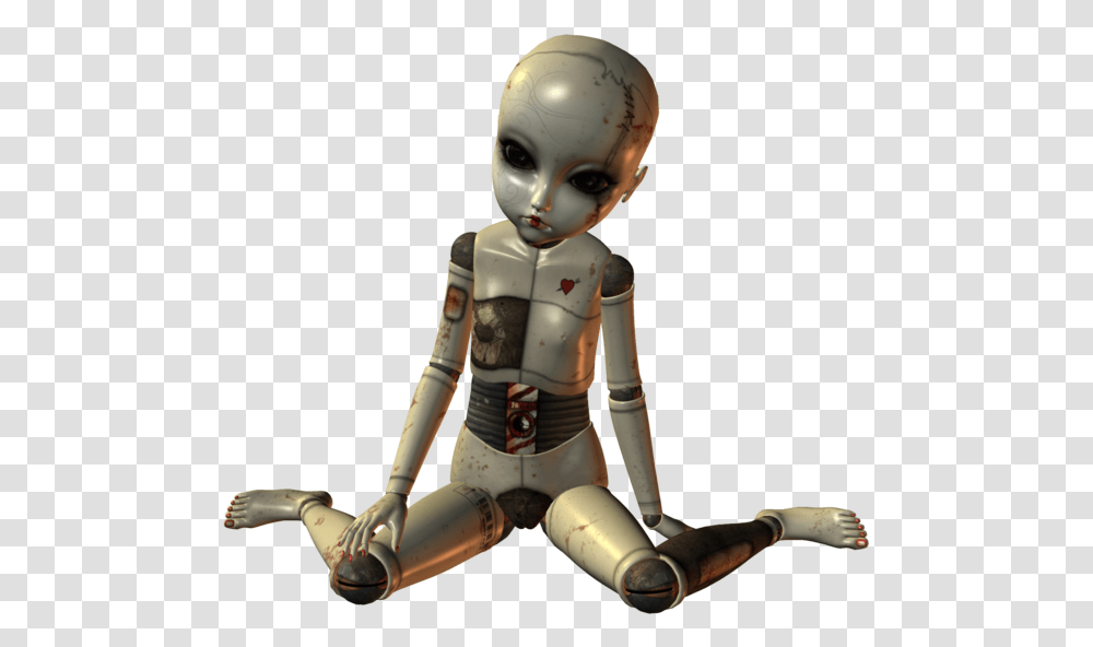 Download Creepy Image Creepy Ball Jointed Dolls, Toy, Figurine, Person, Human Transparent Png