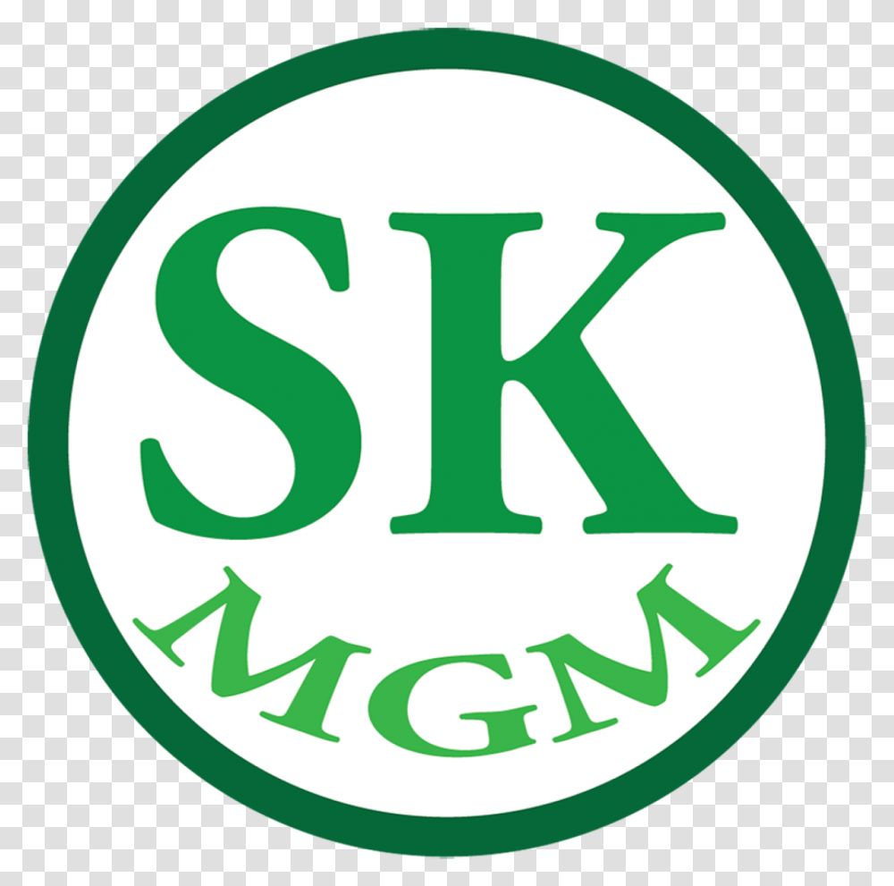 Download Cropped Sk Mgm Logo Circle, Symbol, Text, Plant, Word Transparent Png