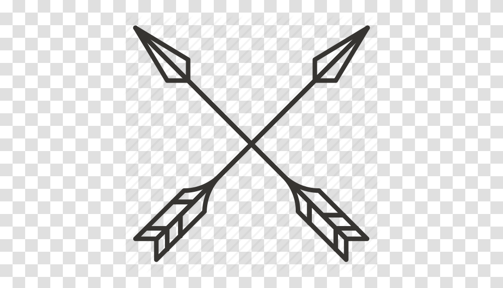 Download Cross Arrows Clipart Clip Art Arrow Illustration, Weapon, Weaponry, Spear Transparent Png