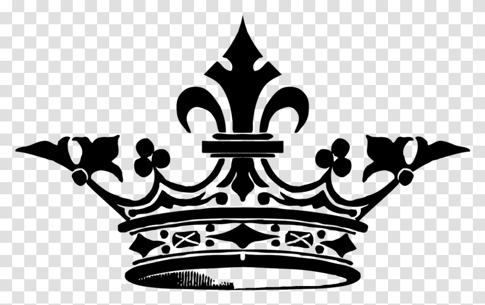 Download Crown Black Royal Crown, Architecture, Building, Symbol, Text Transparent Png