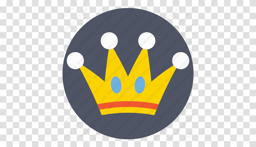 Download Crown Diadem King Empire Vector Icon Inventicons Circle, Jewelry, Accessories, Accessory Transparent Png