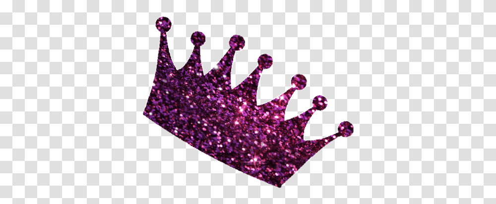 Download Crown Pink Glitter Glittery Sticker Freetoedit Princess Glitter Crown, Purple, Light, Accessories, Jewelry Transparent Png