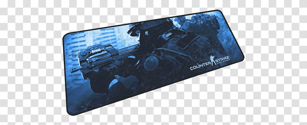 Download Csgo Extra Large Mousepad New Custom Fascinating Airsoft Gun, Halo, Mat, Weapon, Weaponry Transparent Png