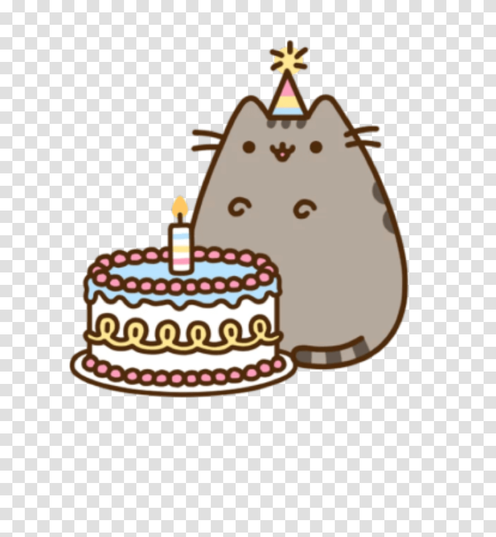 Download Cuisine Food Cupcake Birthday Wedding Cake Hq Printable Pusheen Birthday, Birthday Cake, Dessert, Candle Transparent Png