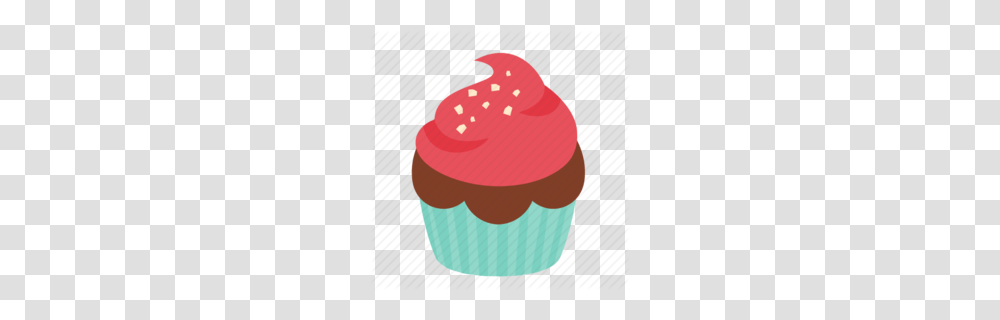 Download Cupcake Clipart Cupcake Frosting Icing Birthday Cake, Cream, Dessert, Food, Creme Transparent Png