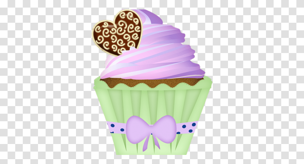 Download Cupcake Clipart Pink Clip Art, Cream, Dessert, Food, Creme Transparent Png