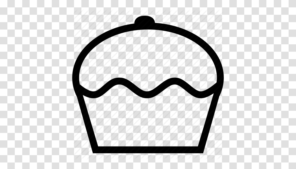 Download Cupcake Outline Clipart Cupcake American Muffins Clip Art, Bag, Briefcase, Chair, Furniture Transparent Png