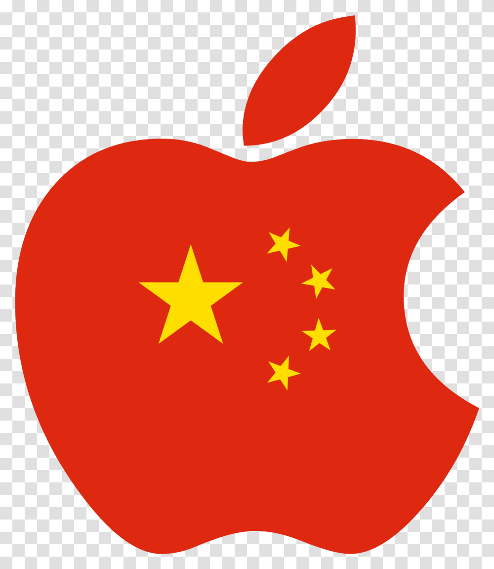 Download Cupertino Apple Chinese Company Mac 90 Logo Hq Logo Mac, Symbol, Star Symbol, First Aid, Food Transparent Png