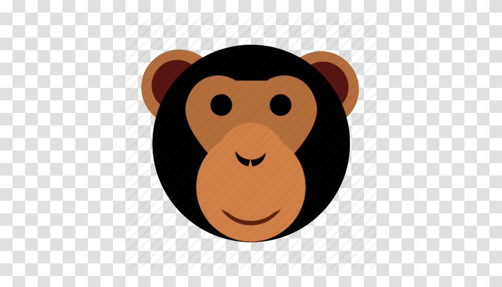 Download Cute Animals Head Clipart Monkey Ape Clip Art, Toy, Food, Mammal, Rodent Transparent Png