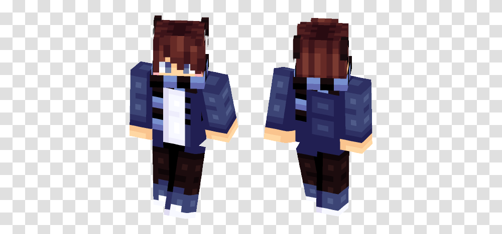 Download Cute Anime Boy Minecraft Skin For Free Rick Grimes Minecraft Skin, Toy, Shirt, Clothing, Apparel Transparent Png