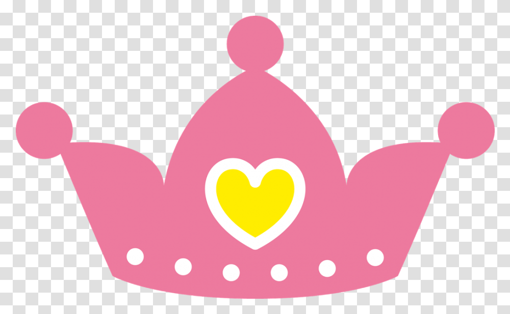 Download Cute Clipart Frame Princess Palace Royal Crown For Baby, Heart, Jewelry, Accessories, Accessory Transparent Png