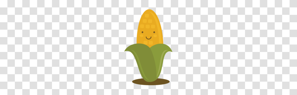 Download Cute Corn Clipart Candy Corn Corn On The Cob Clip Art, Plant, Food, Vegetable, Pickle Transparent Png