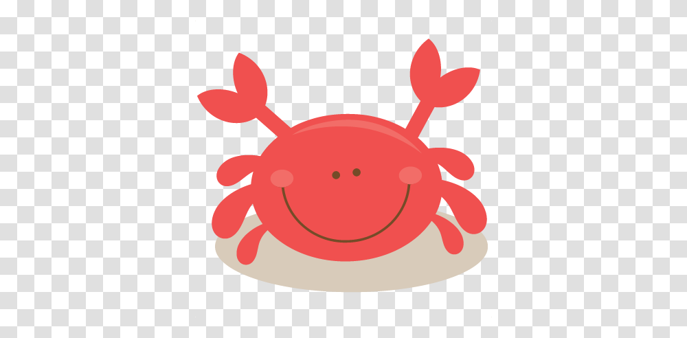 Download Cute Crab Clipart A House For Hermit Crab Clip Art Crab, Seafood, Sea Life, Animal, King Crab Transparent Png