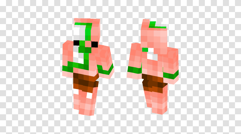 Download Cute Edited Zombie Pig Man Minecraft Skin For Free, Rubix Cube, Toy Transparent Png