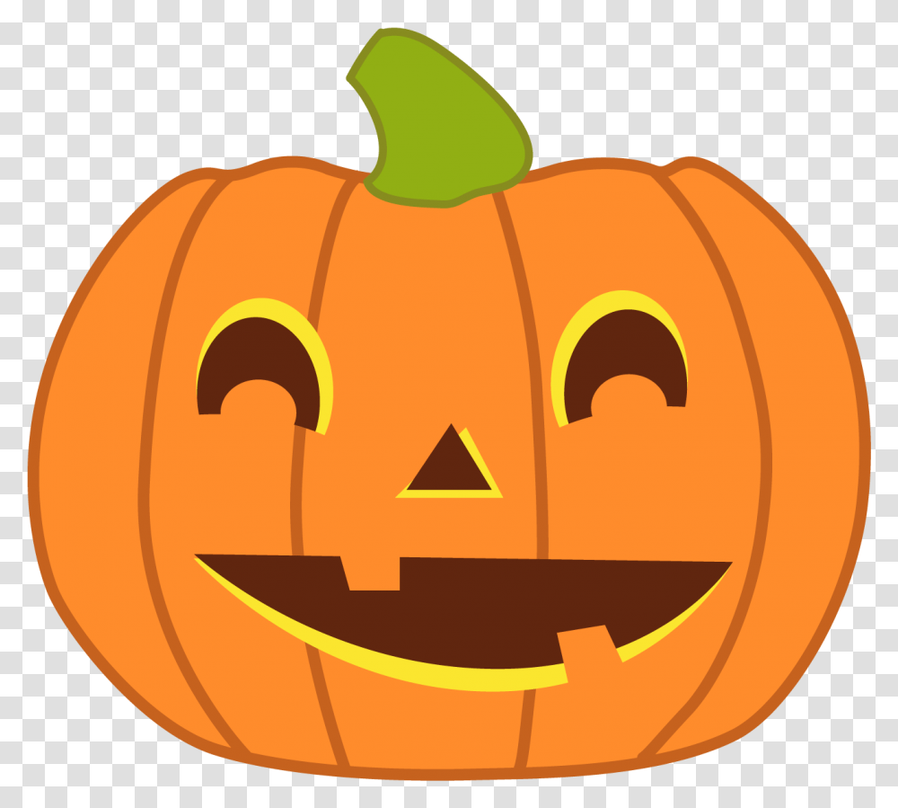 Download Cute Halloween Pumpkin Clipart Pumpkin Clip Art Cute Halloween Pumpkin Clipart, Vegetable, Plant Transparent Png