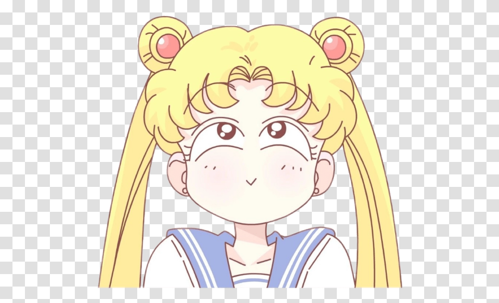 Download Cute Kawaii Anime Animegirl Sailor Moon Cute, Person, Human, Art, Drawing Transparent Png