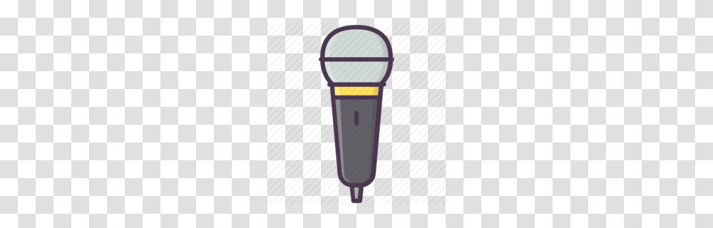 Download Cute Mic Clipart Microphone Clip Art Microphone, Light, Gas Pump, Machine, Hand Transparent Png