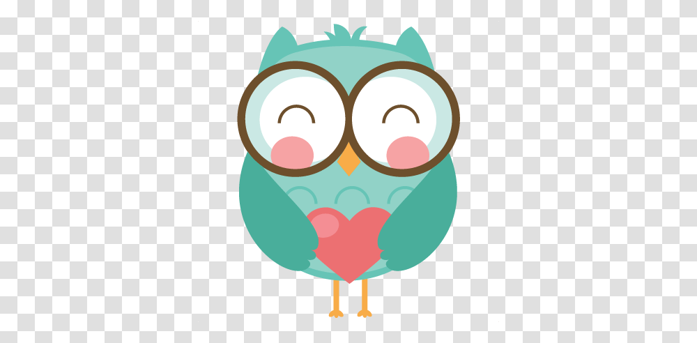 Download Cute Owl Clipart Owl Clip Art Bird Nose Heart Clipart Transparent Png
