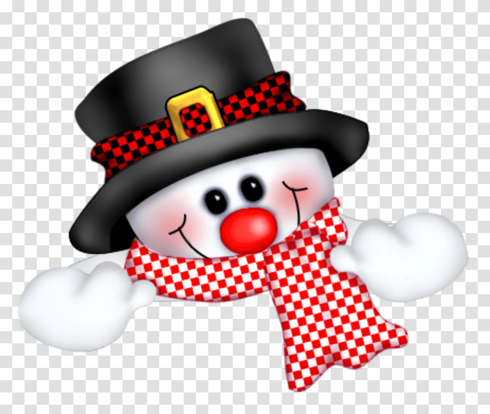 Download Cute Snowman Funny Christmas Christmas Snowman Face Clipart, Outdoors, Nature, Performer, Tie Transparent Png