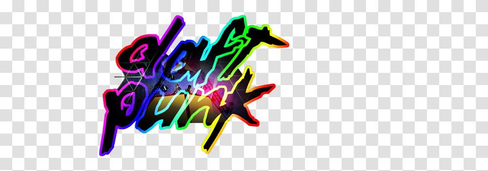Download Daft Punk Music Fanart Daft Punk Logo, Neon, Light, Lighting Transparent Png