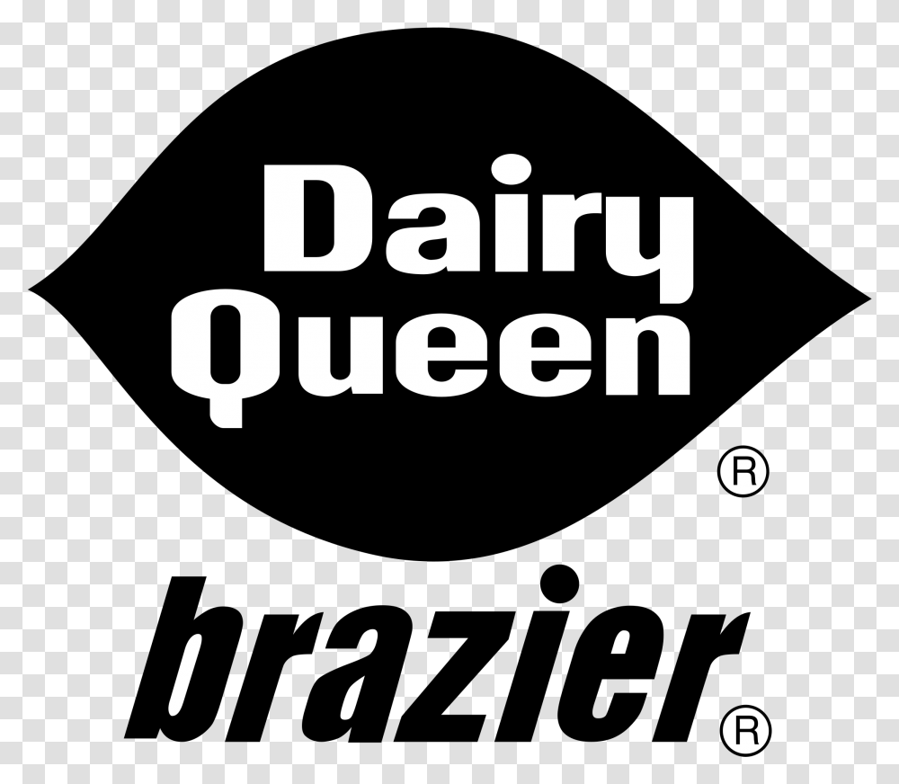 Download Dairy Queen Brazier Logo Dairy Queen, Text, Face, Alphabet, Symbol Transparent Png
