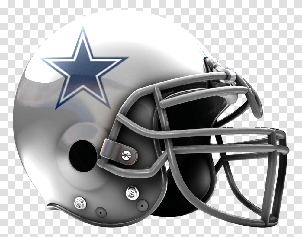 Download Dallas Cowboys Vs Dallas Cowboys Star, Clothing, Apparel, Helmet, Football Helmet Transparent Png