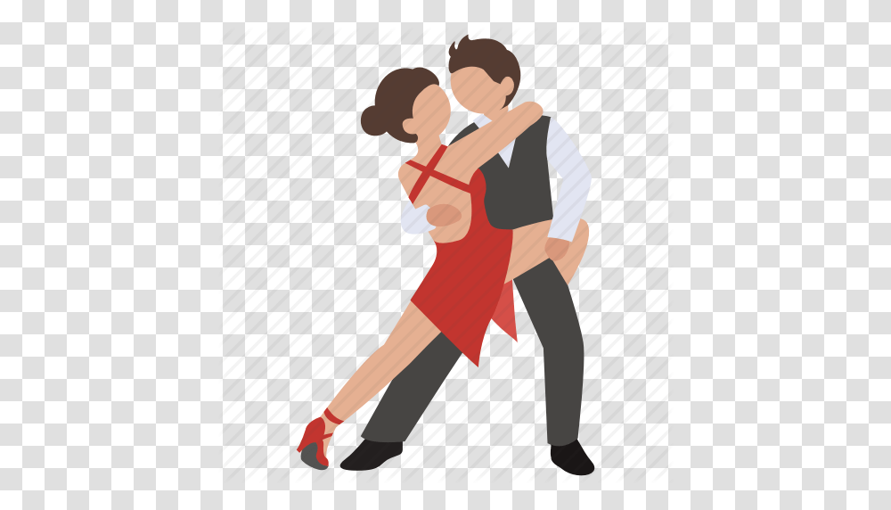 Download Dance Icon Color Clipart Ballroom Dance Tango, Dance Pose, Leisure Activities, Person, Karaoke Transparent Png